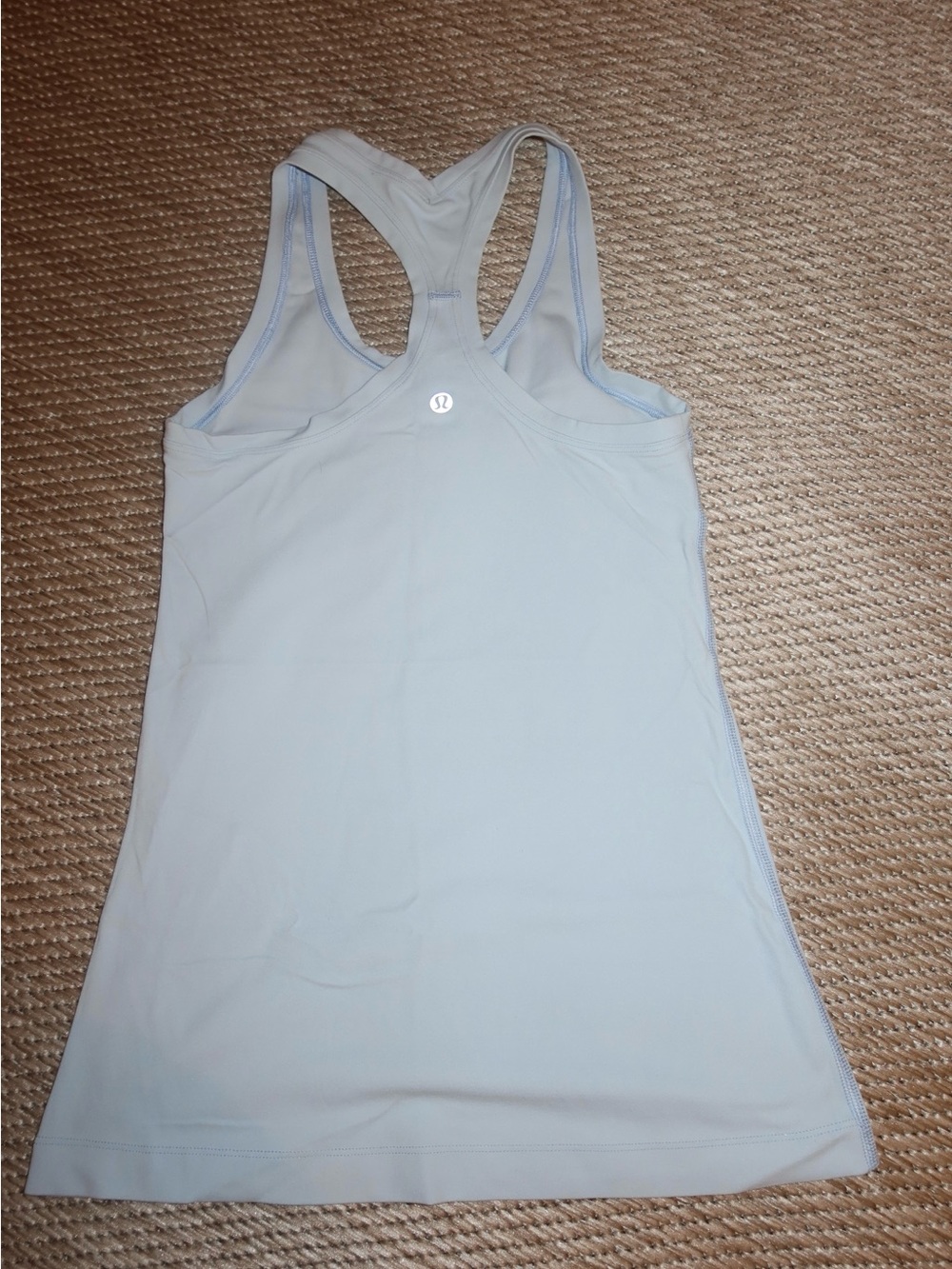 lululemon athletica Pale Blue Racerback Tank